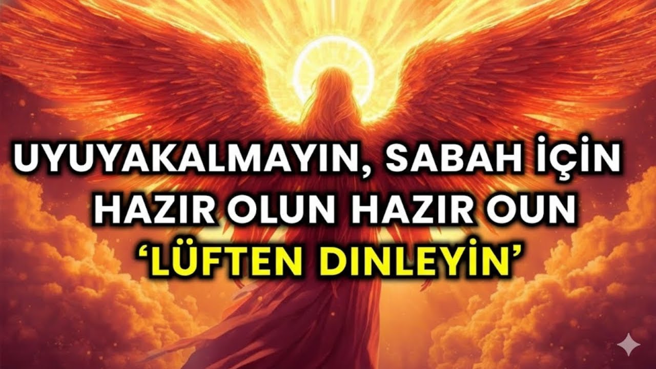 SEÇİLMİŞ KİŞİ, TANRI BU SABAH SENİN İÇİN BÜYÜK BİR VAHİY GETİRİYOR — HAZIR OL