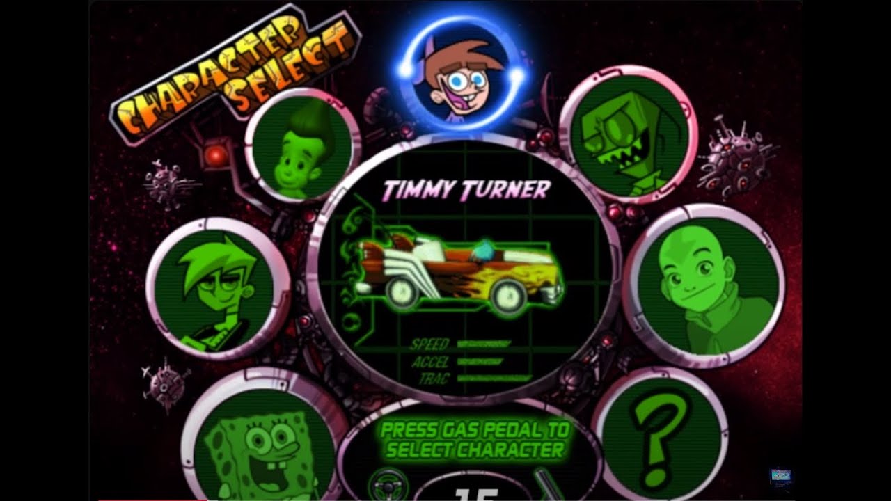 Nicktoons Nitro - Timmy Tuner - Gameplay (TeknoParrot)