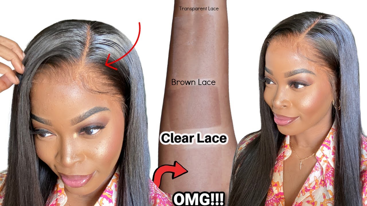 OMG!!😱SILK PRESS⁉️*NEW*CLEAR INVISIBLE LACE WIG|Undetectable 👀like Natural Hair | XrsBeautyHair