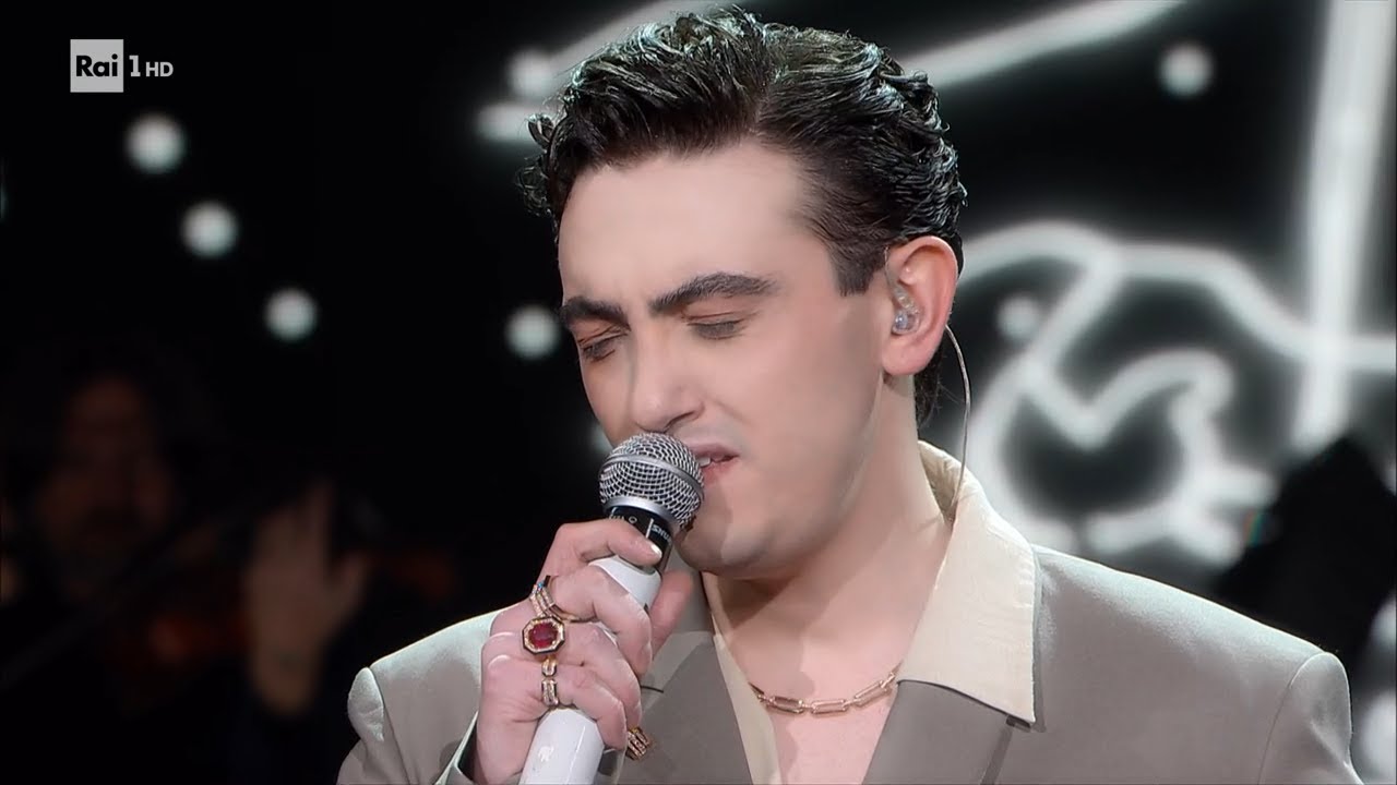 Michele Bravi canta Ti lascio una canzone - Canzonissima 21/03/2026