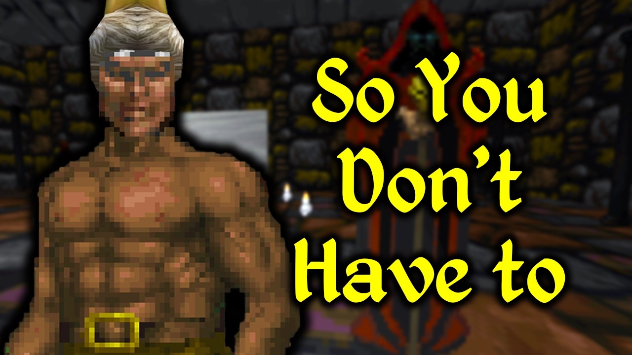 I Beat Daggerfall as a Monk