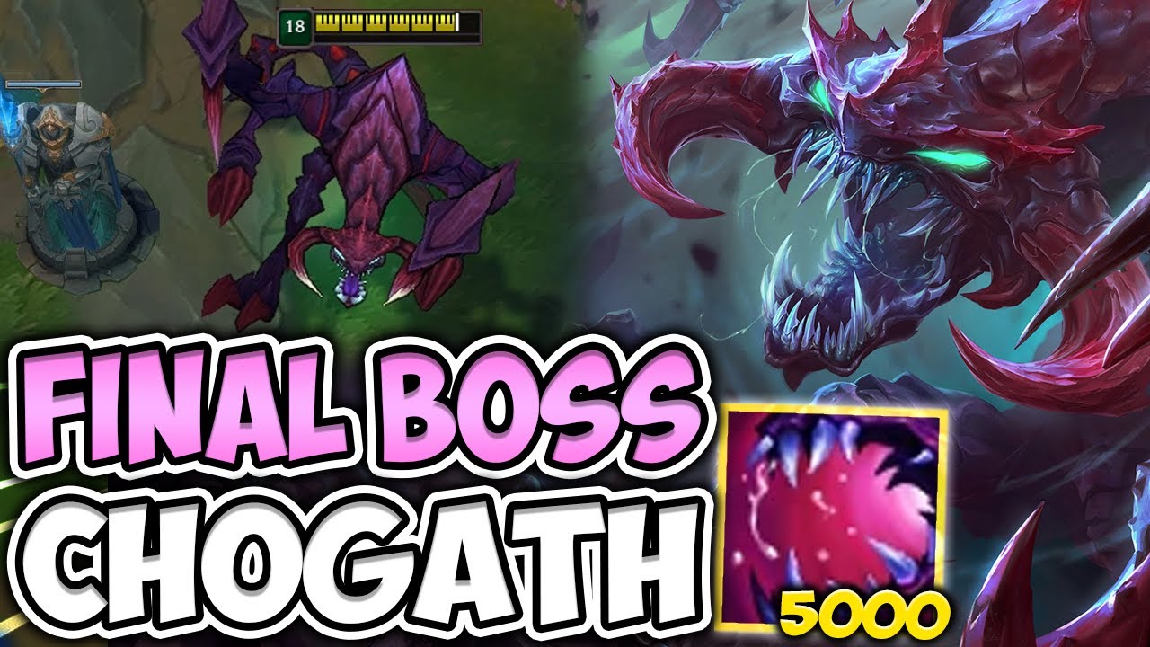 I BROKE THE GAME WITH 7000 HP CHO'GATH! FEAST FOR 150% OF PEOPLE'S HEALTH! - League of Legends