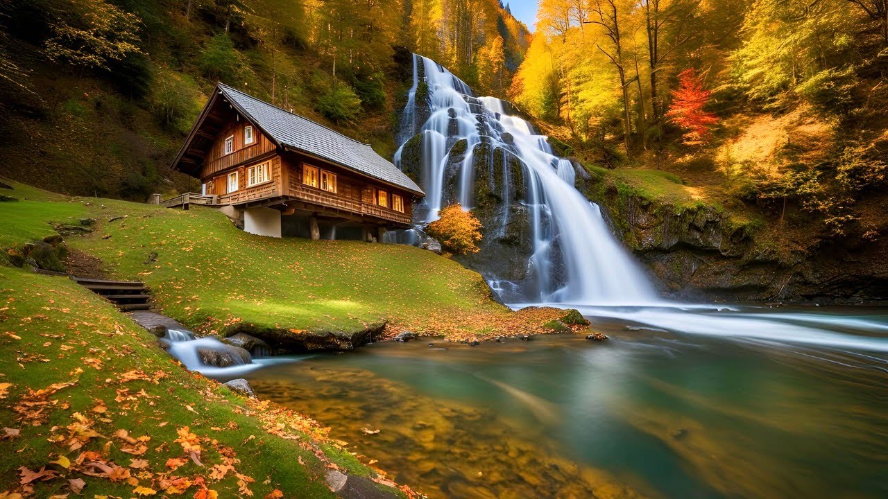 Roaming around in Swiss Village Brienz & Giessbach waterfall Switzerland🇨🇭