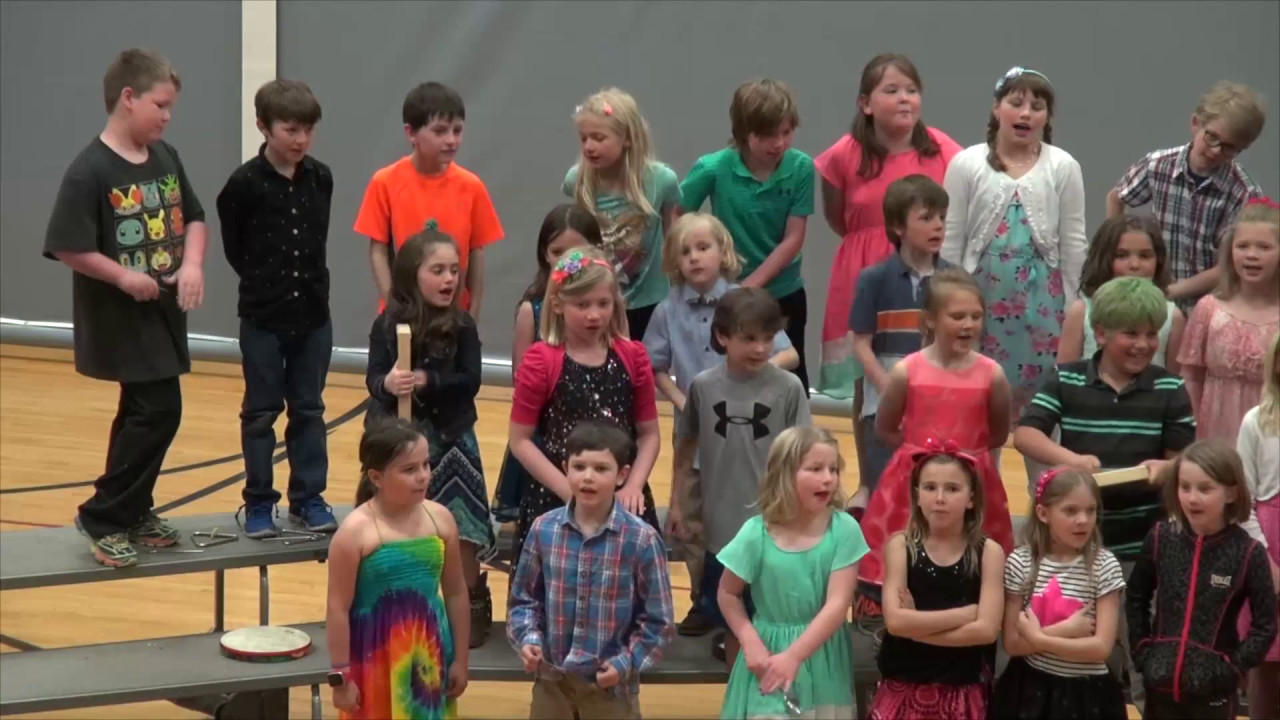 FES Spring Concert, 1 2 grades, 2017 05 05