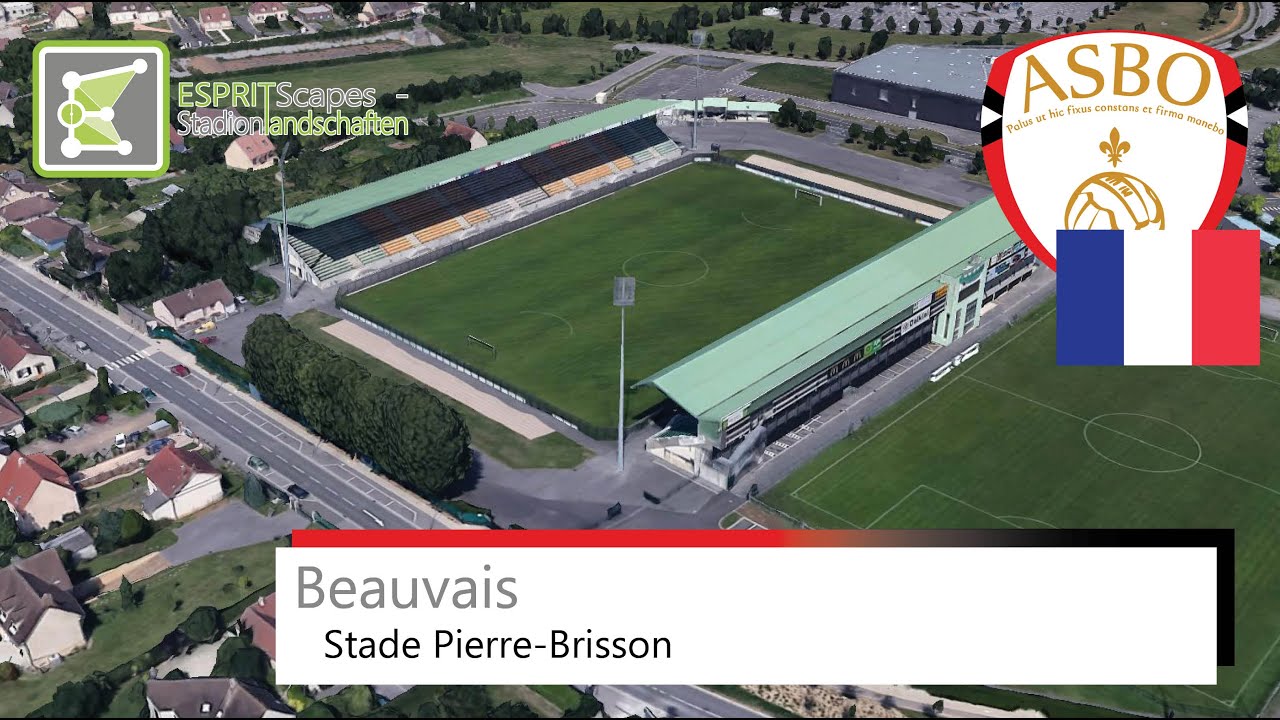 Stade Pierre-Brisson | AS Beauvais Oise | Google Earth | 2018