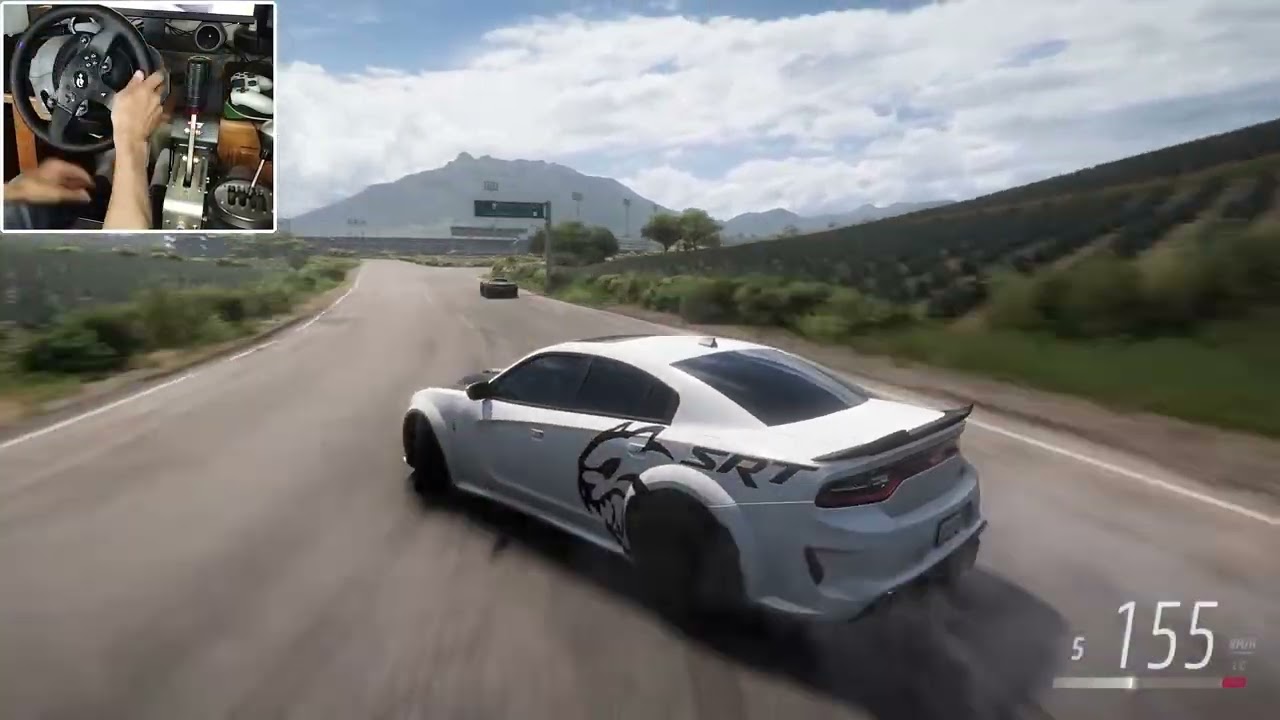 CONPRE UM NOVO CARRO E JA FUI TESTAR SRT NA COR BRANCA CARRO DE PATRÃO #forzahorizon5 