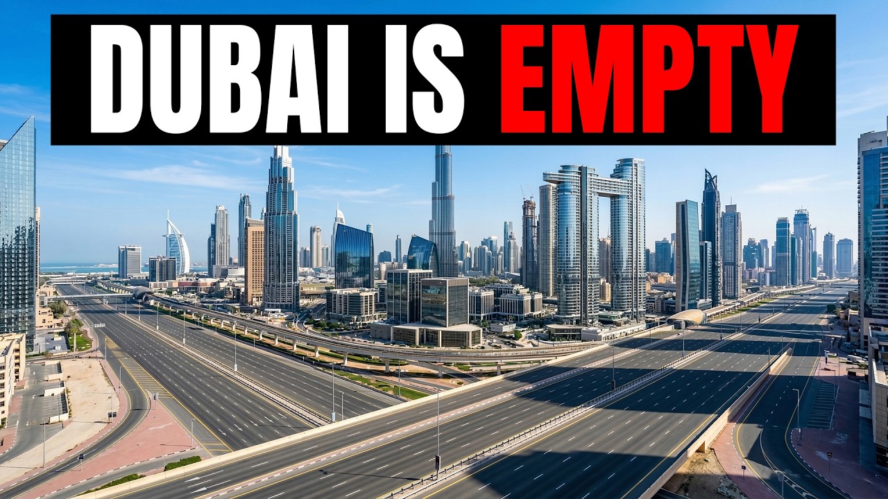 Why NOBODY Wants To Live in Dubai Anymore (EMPTY Streets)