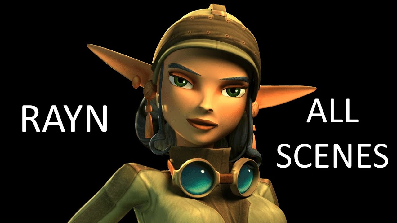 Jak X Combat Racing - All RAYN Scenes
