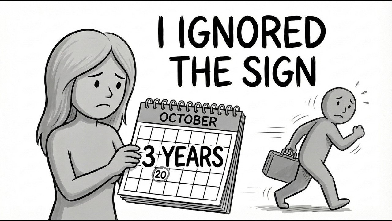 Video 54   The Subtle Sign I Missed That Cost Me 3 Years