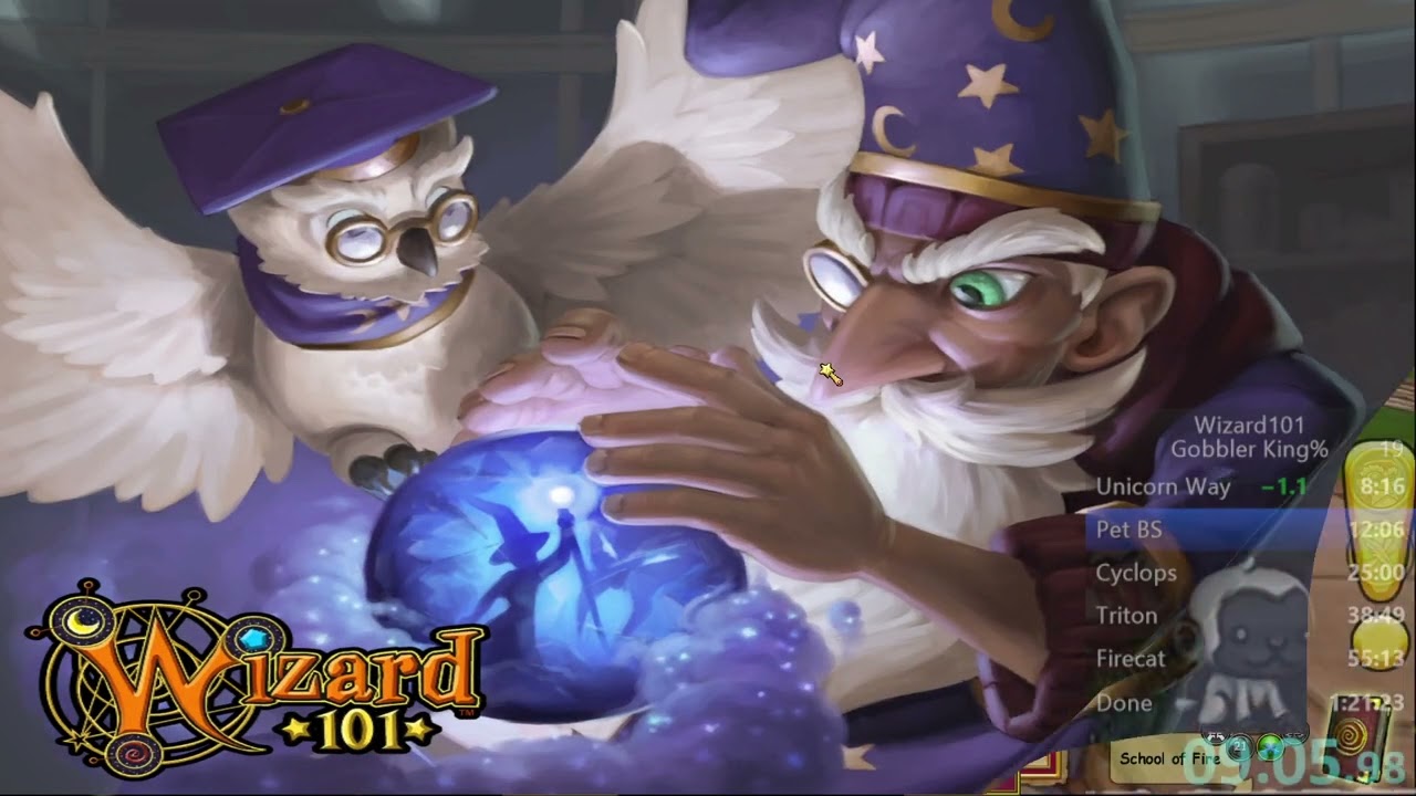 Wizard101 Gobbler King% Speedrun in 1:14:26 [FWR]
