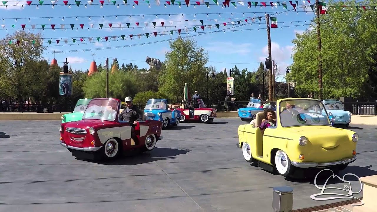 Opening Day - Luigi's Rollickin Roadsters - Disney California Adventure