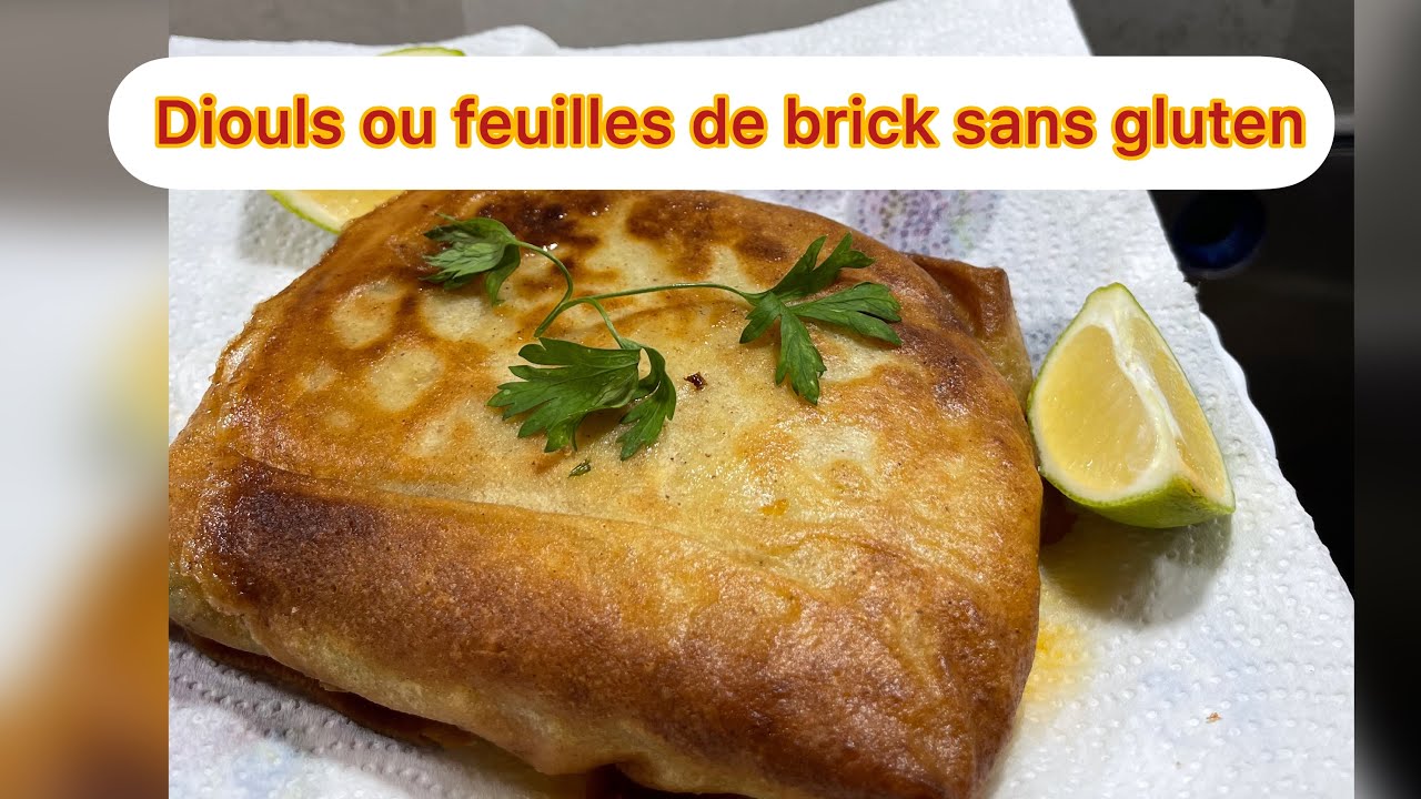 Diouls ou feuilles de brick sans gluten. ديول بدون غلوتين