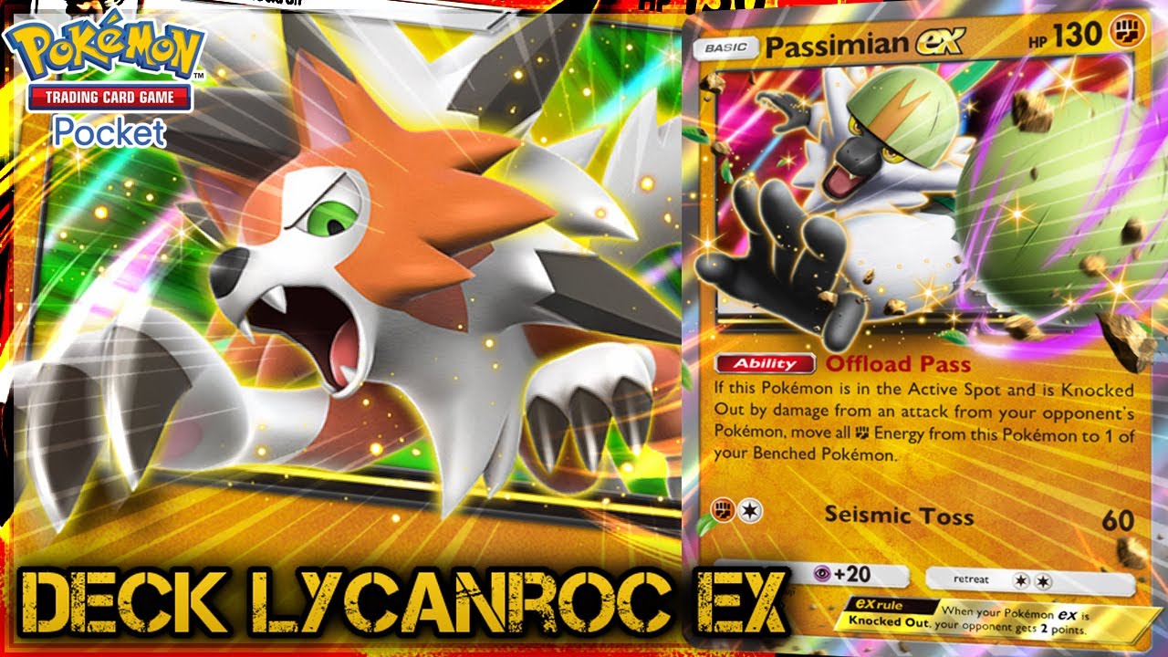 DECK LYCANROC EX 🤩- Dovete Provarlo Assolutamente!!!! - Pokèmon TCG Pocket [ITA]