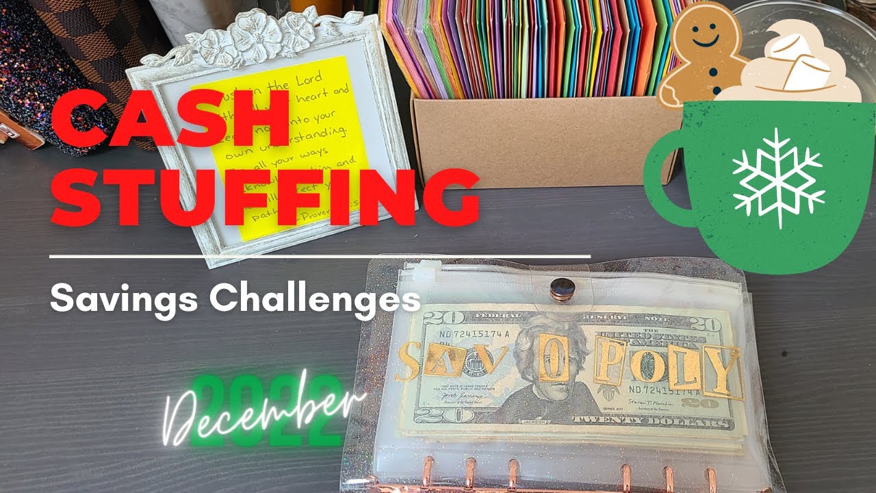 Last Cash Stuffing of the year | Savings Challenge | $800 | Dec. 2022 Paycheck #2