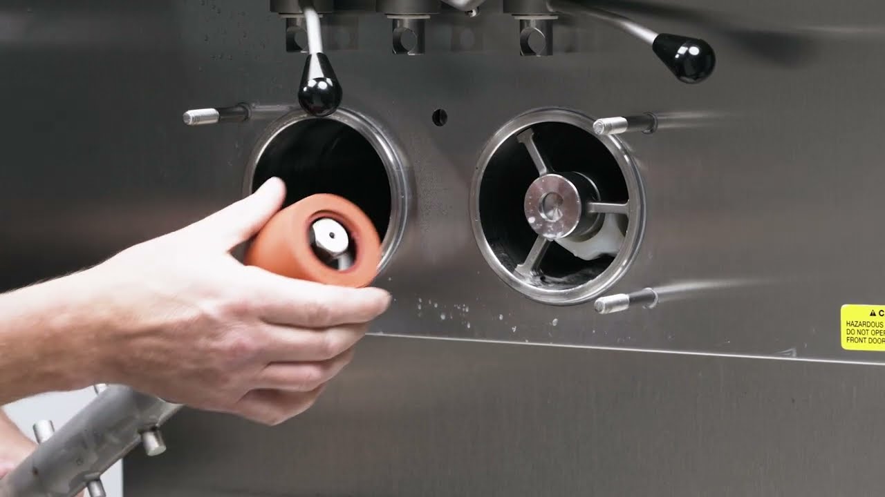 How to clean a Stoelting O431 soft serve machine