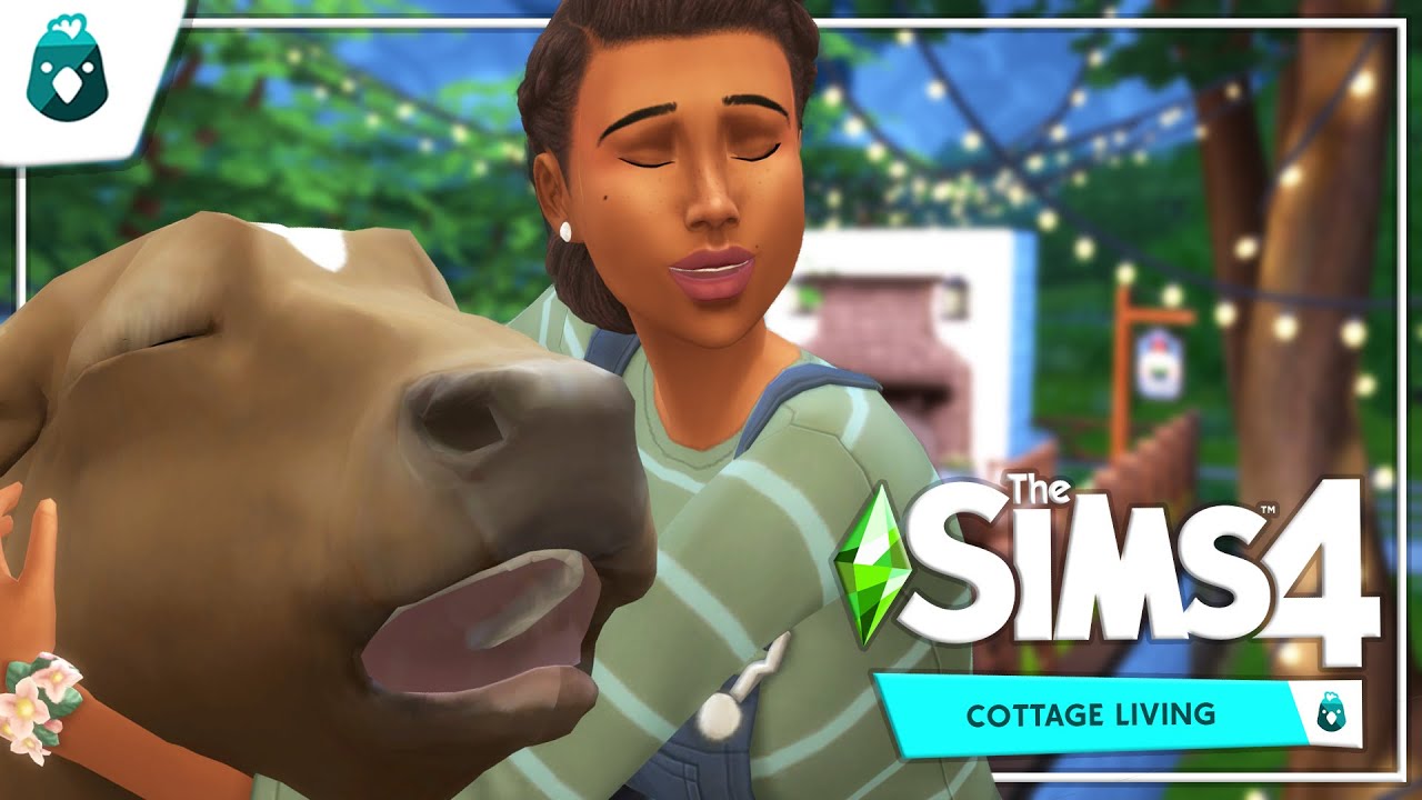 A Day in My Cottagecore Life | The Sims 4 Cottage Living Gameplay