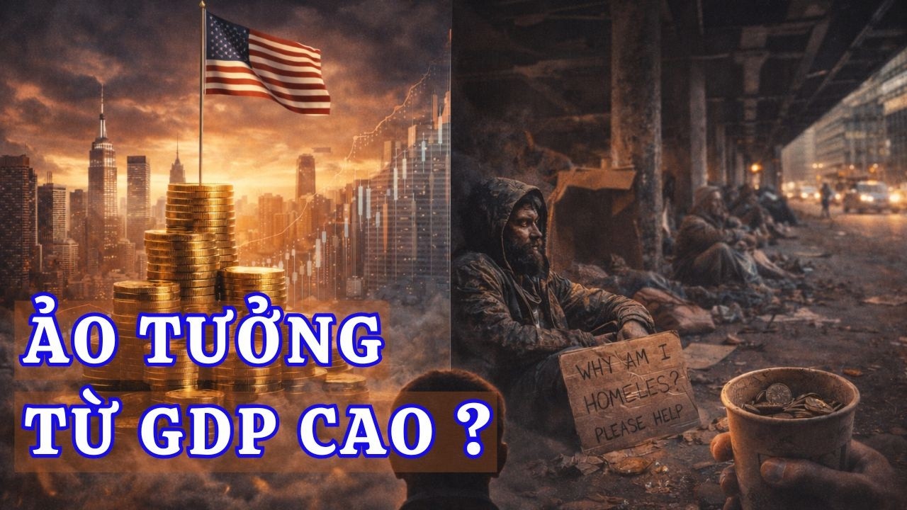Giấc Mơ Mỹ Có Thật Không? Khi GDP Cao Nhưng Người Dân Vẫn Nghèo