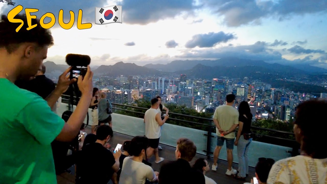 [4K] 전세계인이 즐기는 ’케이팝 데몬 헌터스‘ 속 서울명소 남산에서… / A must-visit attraction! 'NAMSAN‘ - Seoul - Korea🇰🇷