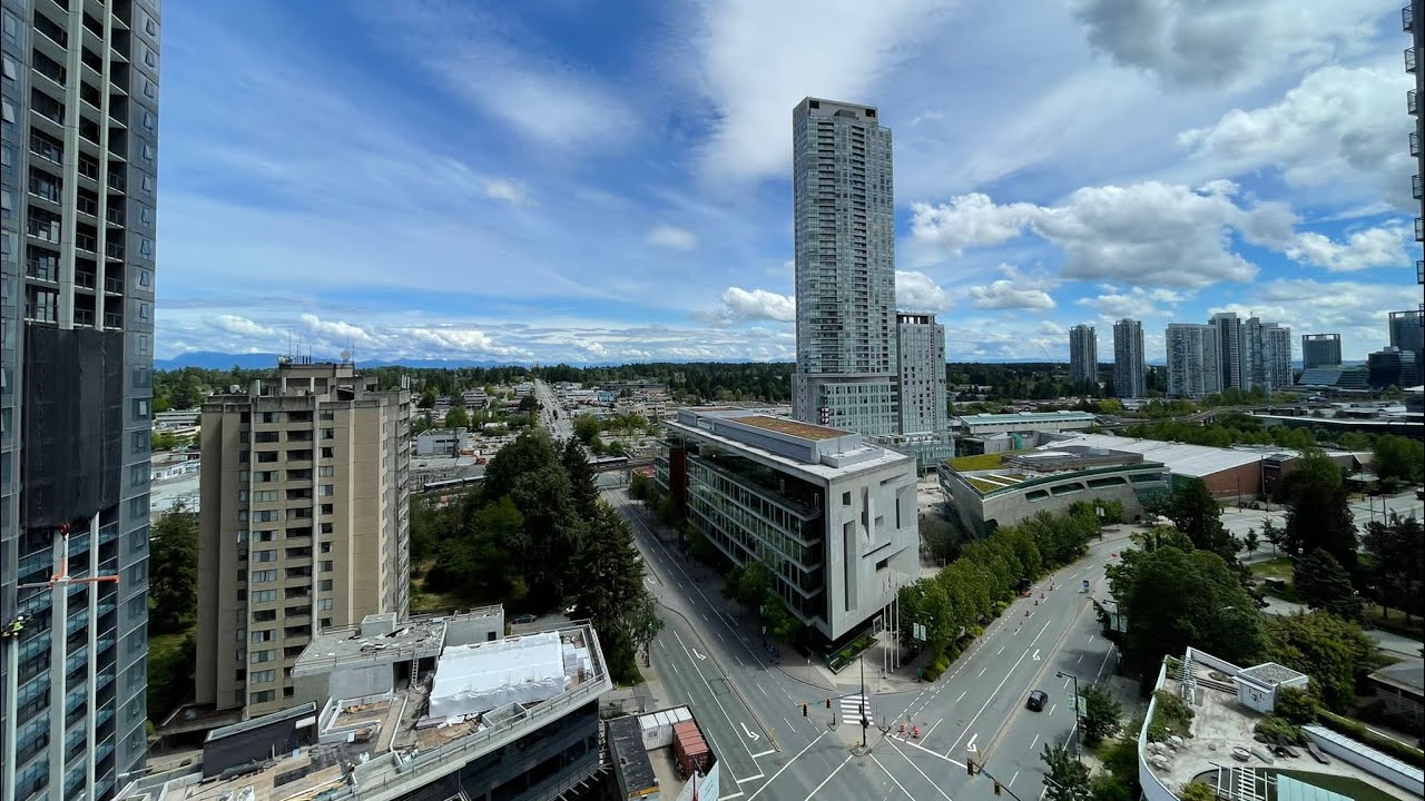 Surrey Central Rental Property- Amazing View, 1 Bed 470sf Condo Tour | D&rsquo;Corize 13399 104A Ave
