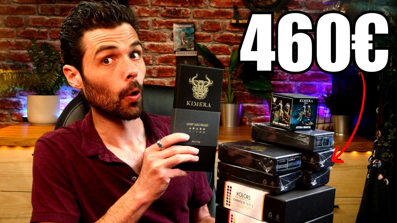 MON RETOUR SUR LE WORLD MODEL EXPO ! UNE MARQUE DE PEINTURE PAS FACILE A TROUVER ! KIMERA !