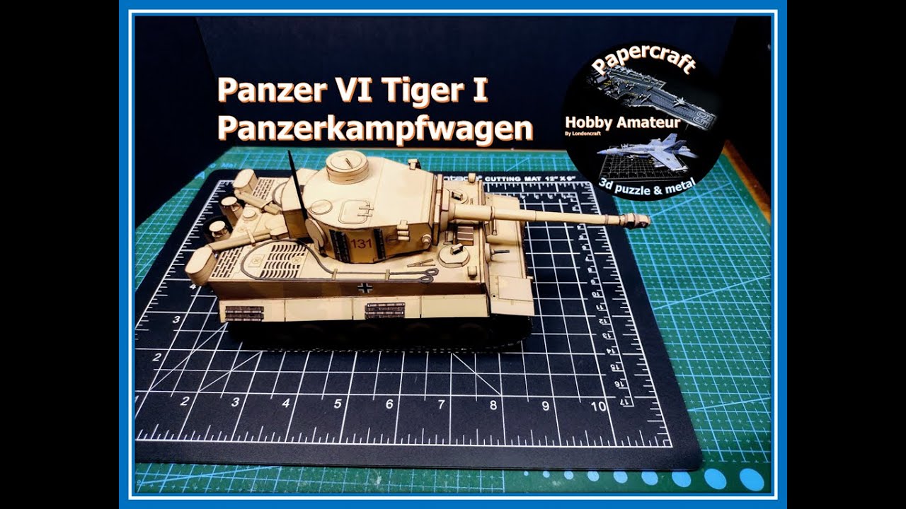 Tiger I Panzer VI Papercraft