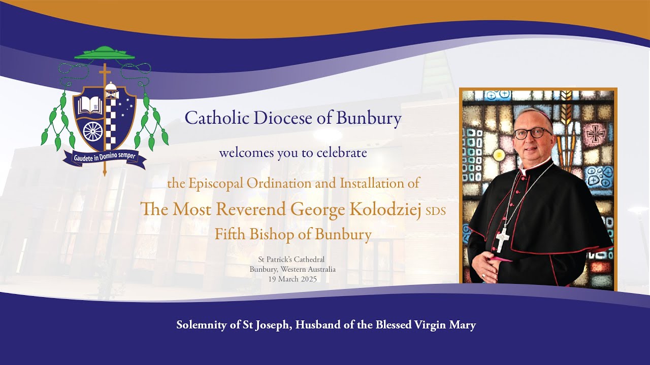 The Episcopal Ordination of The Most Reverend George Kolodziej SDS 5th Bishop of Bunbury