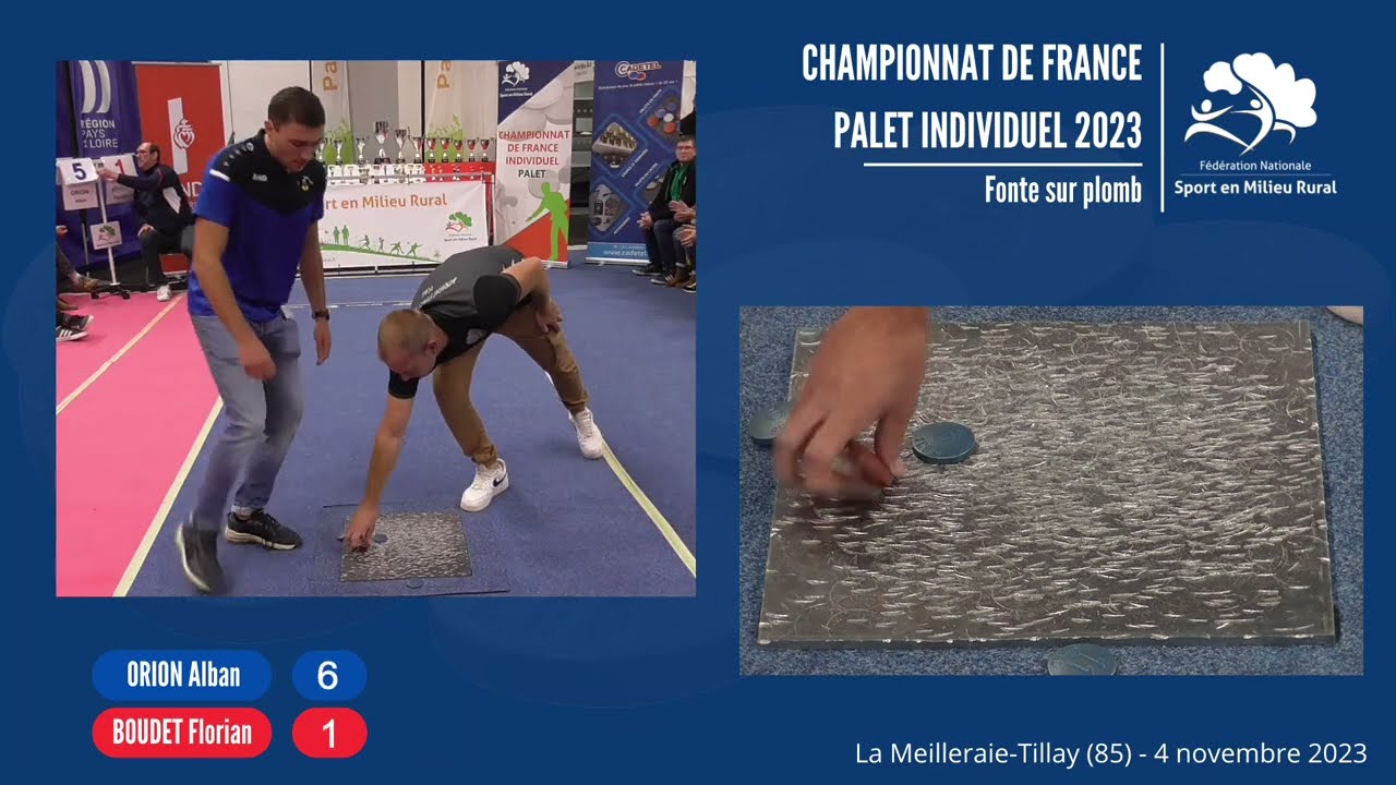 Finale Championnat de France Individuel Palet 2023