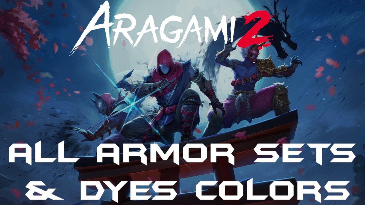 Aragami 2 - All Armor Sets & Dyes Showcase