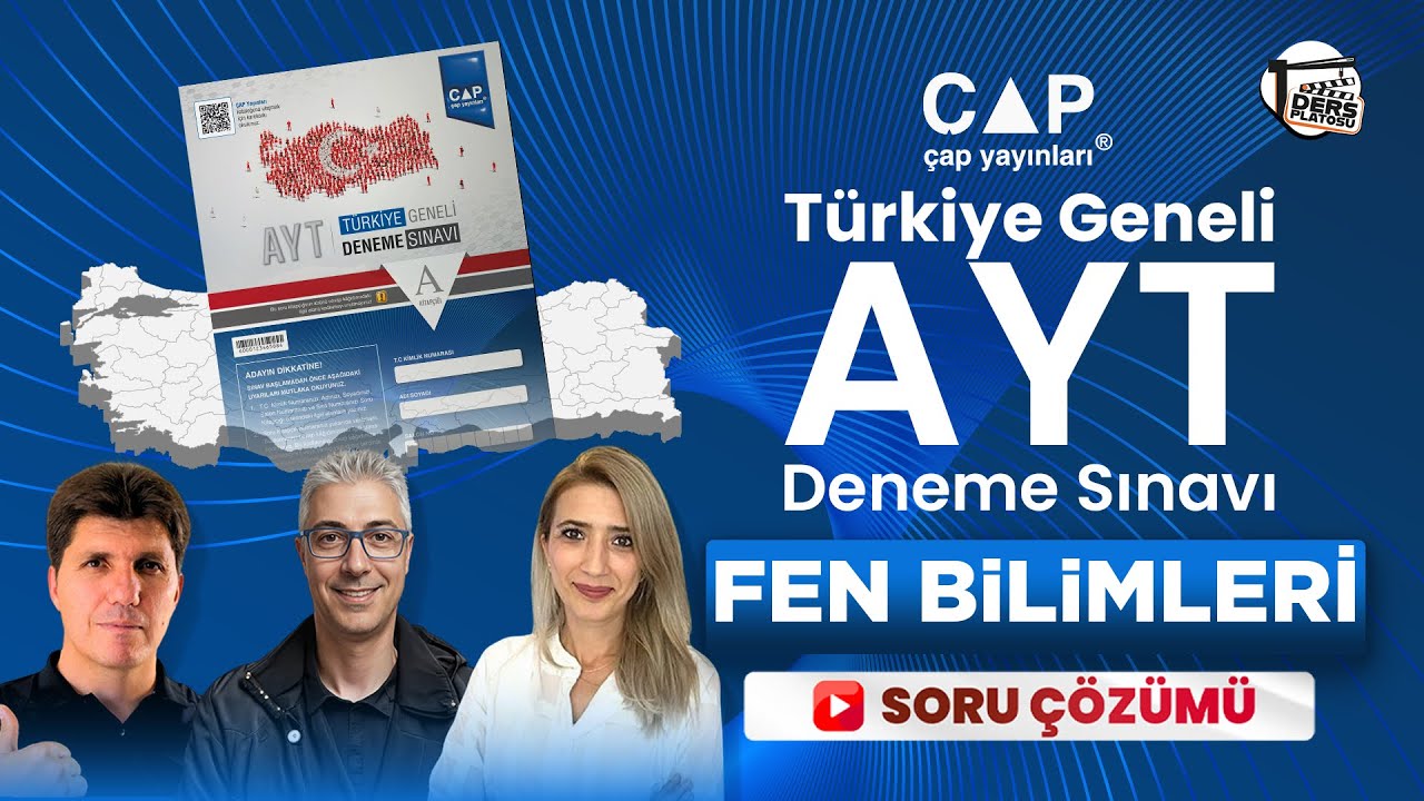 Fen Bilimleri Testi  I Çap Yayınları AYT Türkiye Geneli I Mart 2026