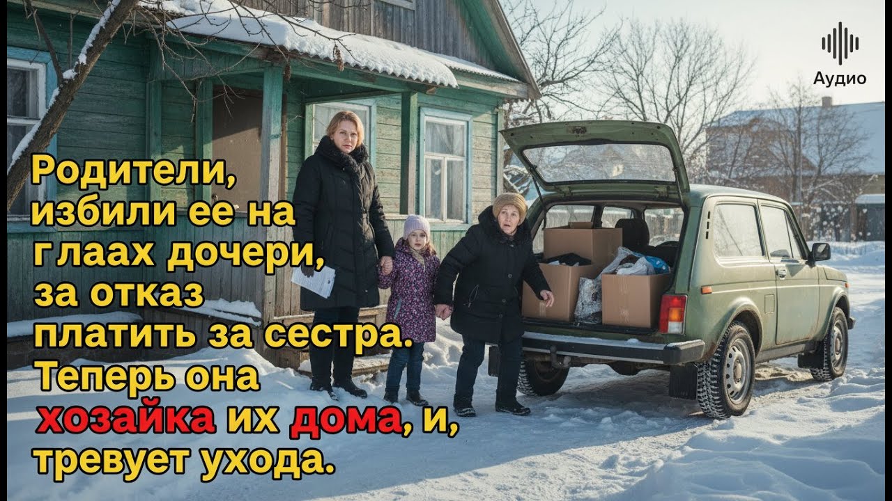 РОДИТЕЛИ УНИЗИЛИ ДОЧЬ ИЗ-ЗА ДЕНЕГ — А ОНА КУПИЛА ИХ ДОМ И ВЫСТАВИЛА ЗА ДВЕРЬ