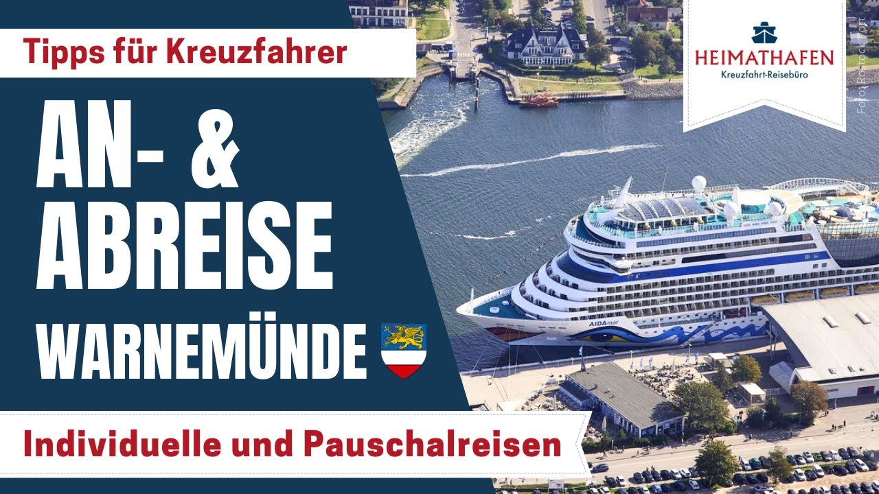 Alex' Reisetipps | An- und Abreise für Kreuzfahrer in Warnemünde