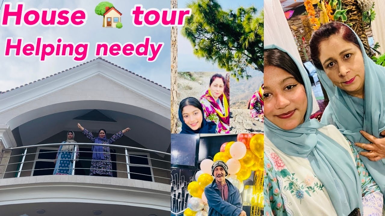 House Tour In kashmir Mirpur AJK | Going To My Fan'sHouse |Charity For Kort | Helping Needy Peoples,