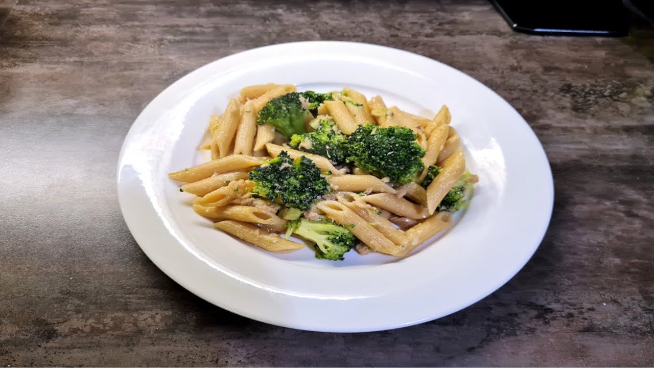 Pasta broccoli e tonno ⭐ How to cook BROCCOLI AND TUNA pasta ⭐ Paste broccoli cu ton 🇮🇹