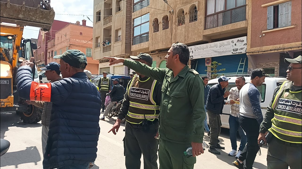 🔥🚨 إخلاء الملك العمومي في بنسليمان لليوم الرابع وتستمر السلطة في احكام قبضتها على المخالفين 🚨🔥