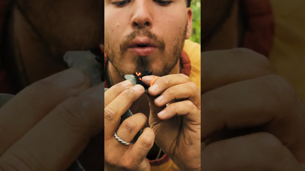 Start a fire the medieval way !