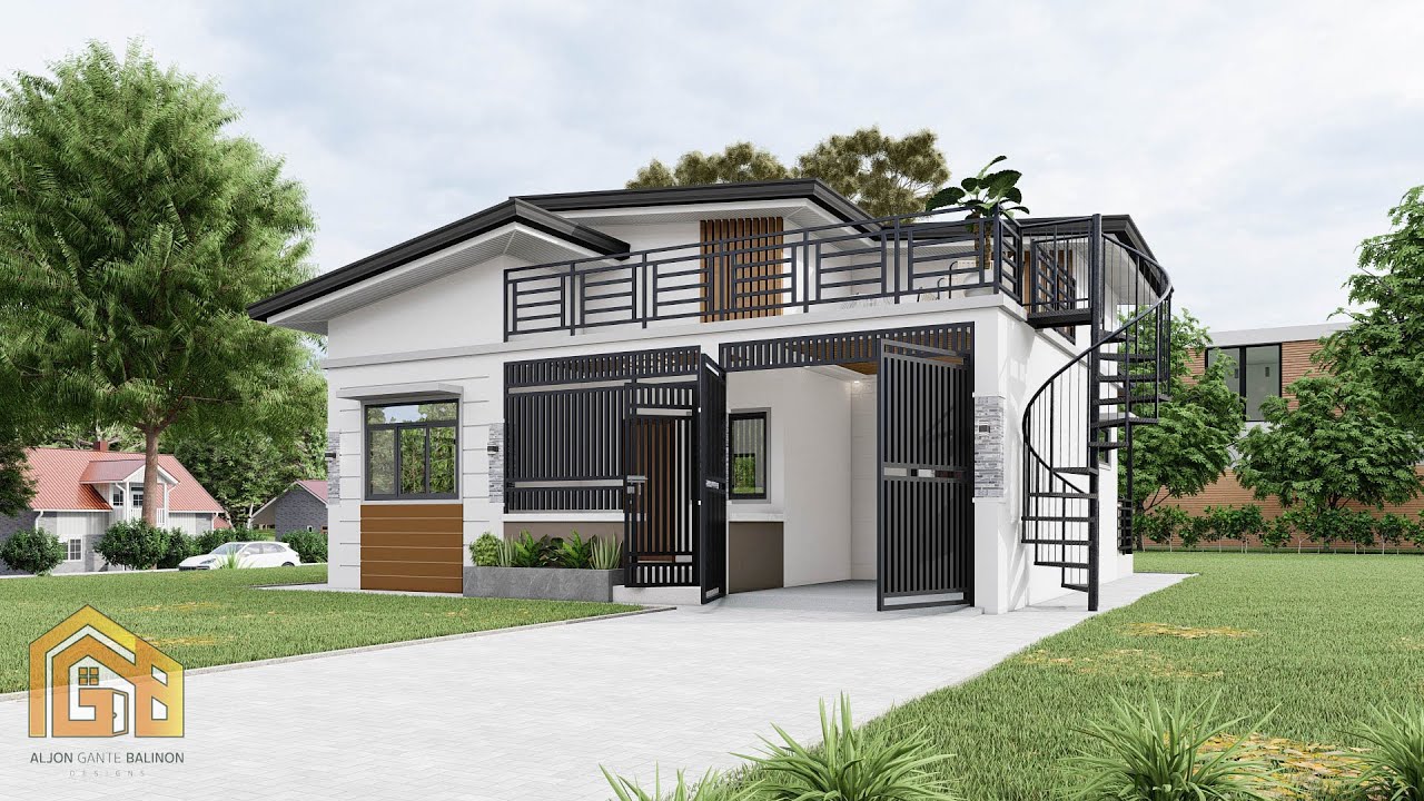 MODERN BUNGALOW WITH ROOF DECK ❤️
