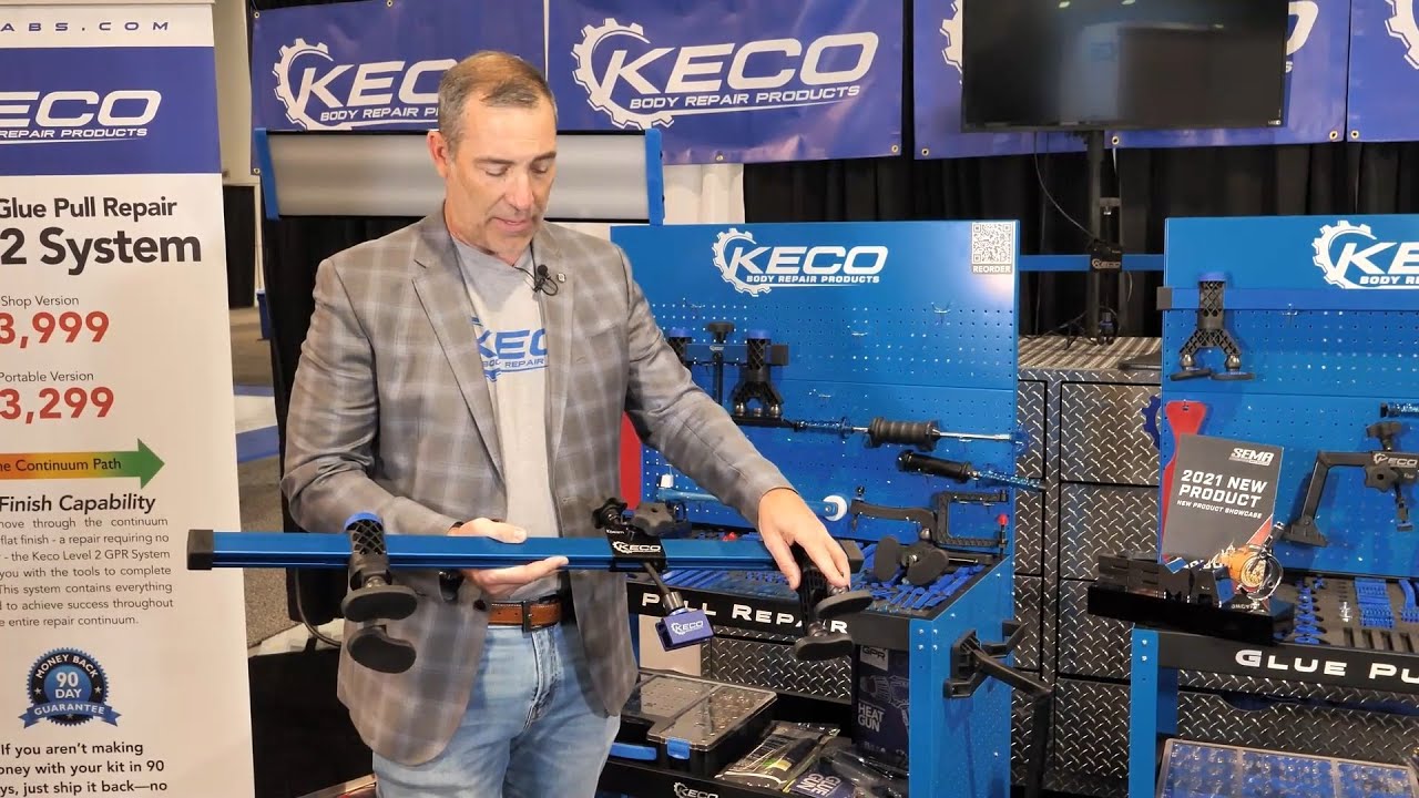 KECO Highlights Glue Pull Repair System at SEMA Show