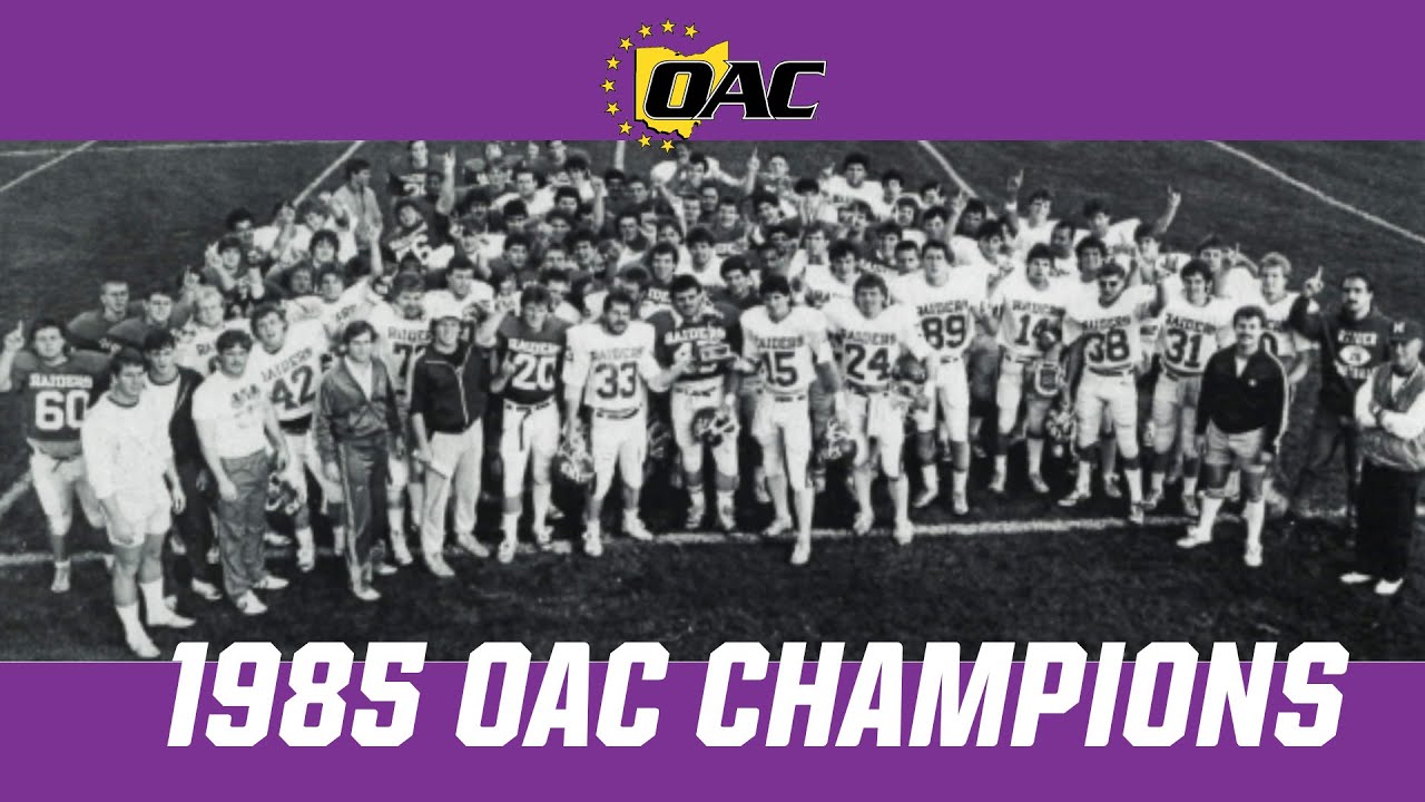 1985 Mount Union Football First OAC Championship Team Documentary