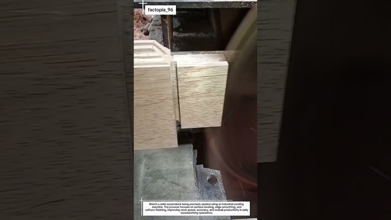 Industrial Wood Sanding Process | Precision Finishing for Faster Production