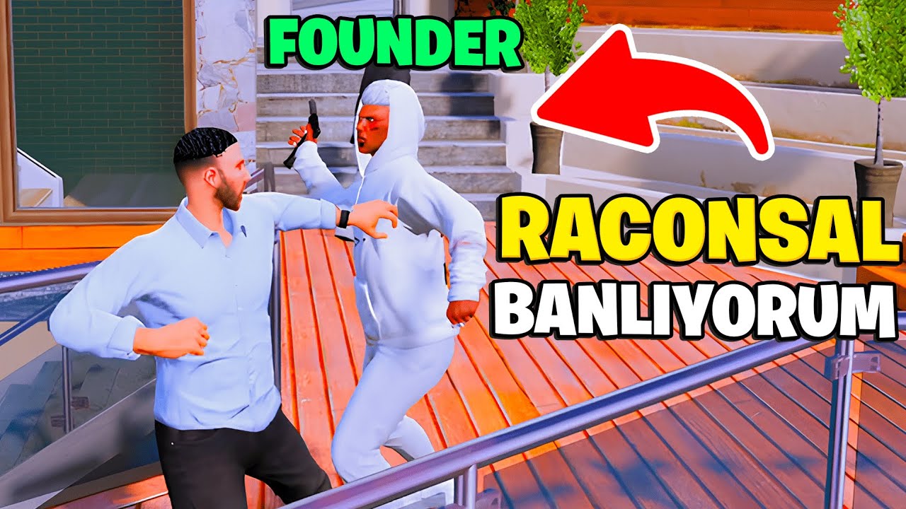FOUNDER İLE SUNUCUYU TROLLEMEK ! (Fivem Troll)