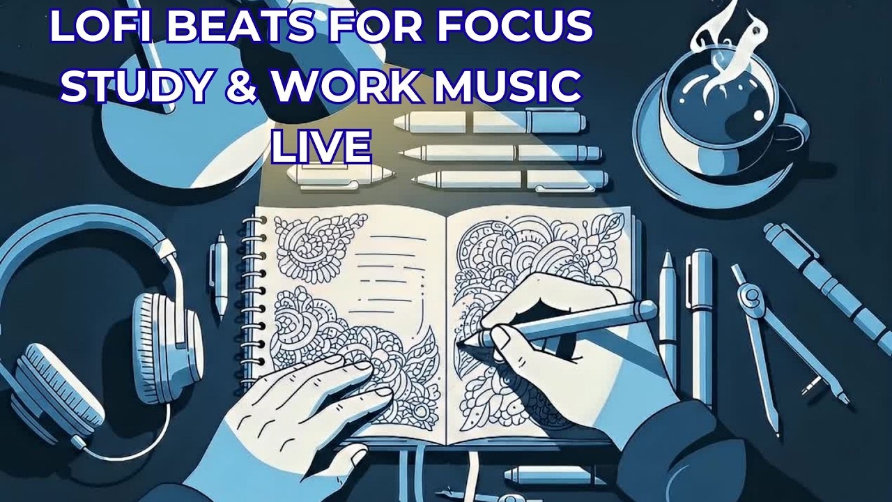 (No Ads) | Lo-Fi Chill Beats to Relax, Study & Sleep 🌙 | 24/7 Calm Vibes