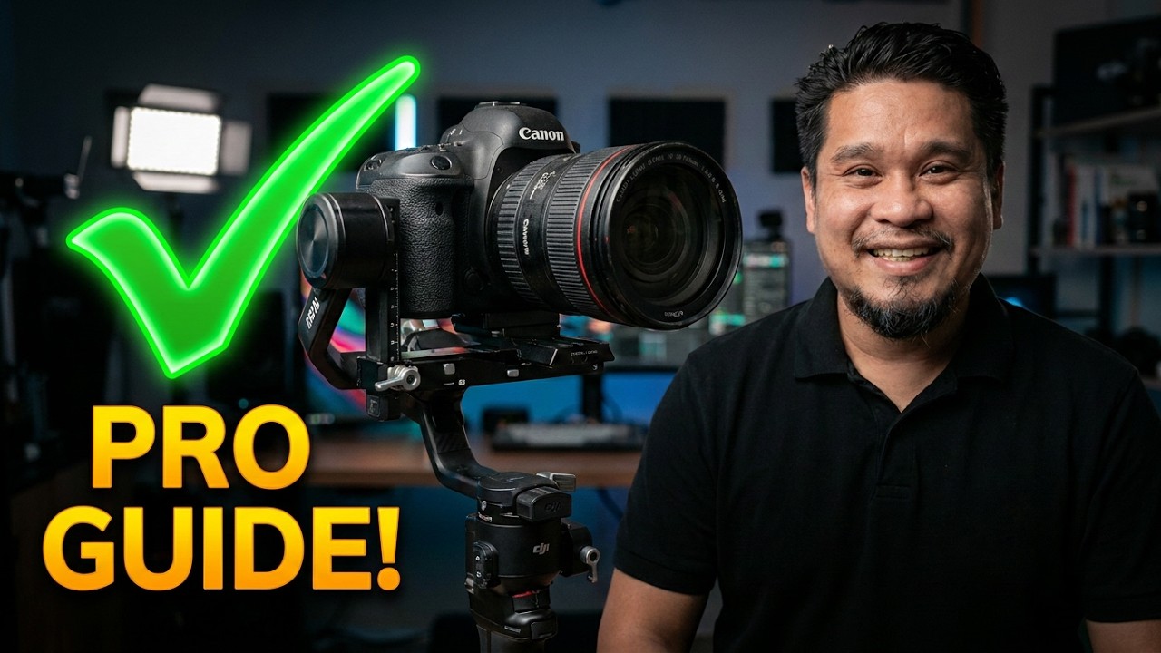 Balance Your Canon 5D IV on DJI RS4 Pro Like a Pro!