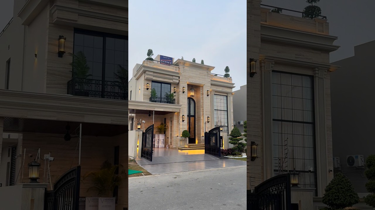 A Neo Classical Palace Fully Basement, 6-Beds, Lift, Pool, Office. For Details: +92302-4314810