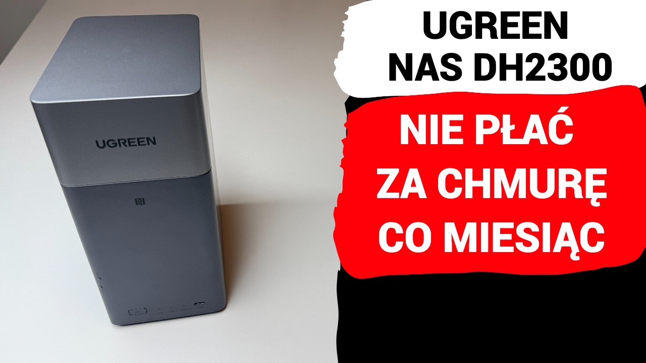 Koniec Z Miesięcznymi Opłatami Za Chmurę! UGREEN NAS DH2300 &ndash; Instalacja Jest Bardzo Łatwa