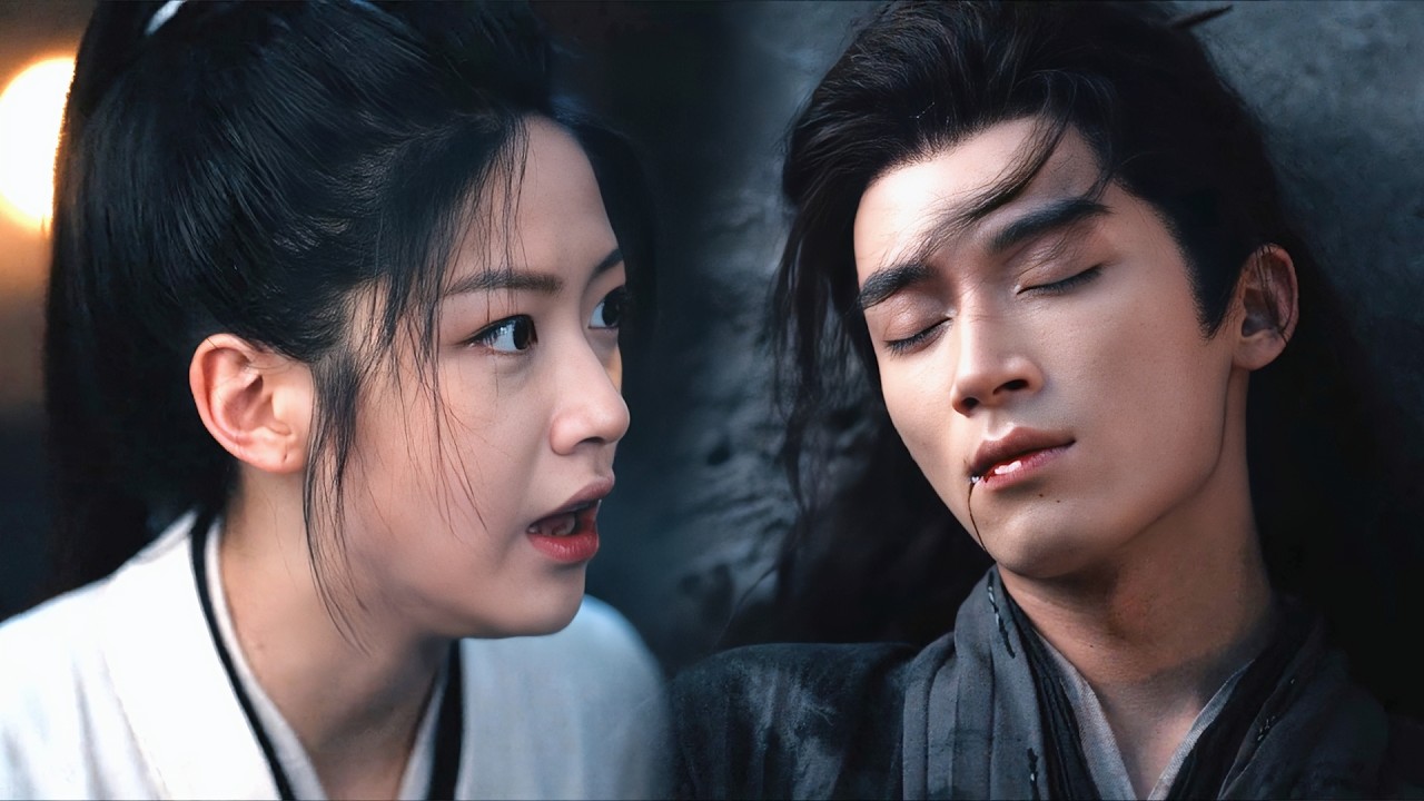 王爺誤食毒藥狂吐黑血，灰姑娘嚇壞了，急忙叫來神醫為他治療，害怕失去他！#定风波 #王星越 #向涵之 #古装 #爱情