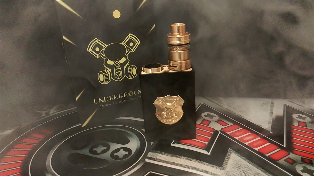 UNDERGROUND STYLE BOX MOD plus rda (warning)