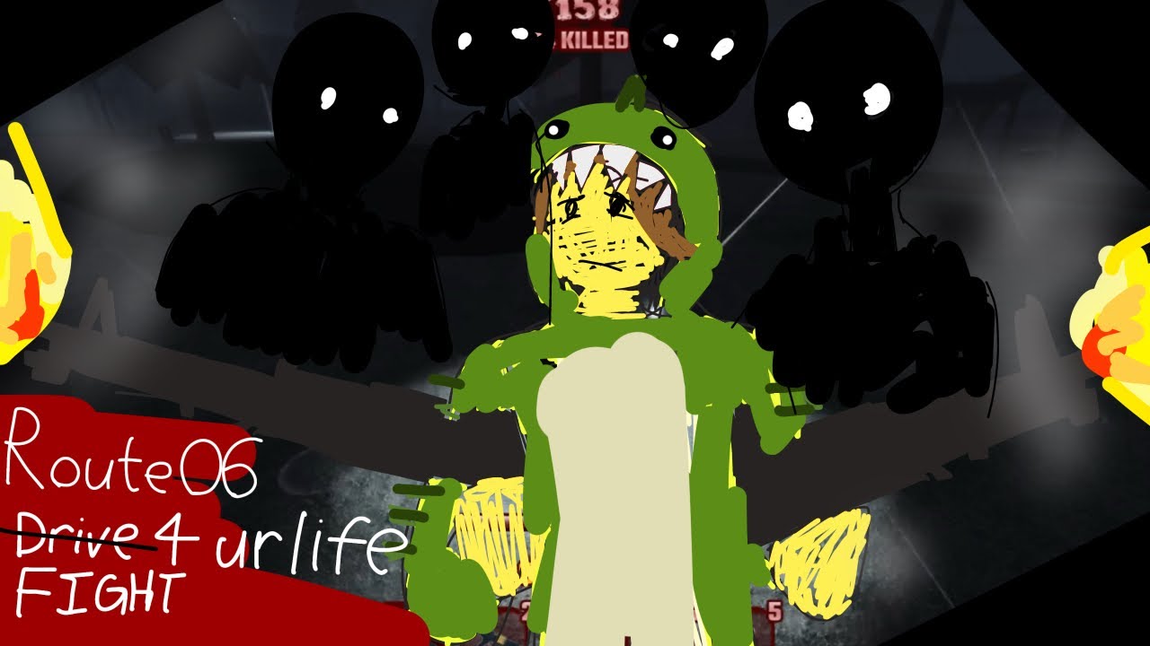 Ethan 5 LMG finale solo RAMBO STYLE - Route 06 ROBLOX v.0.1. by Outlaik