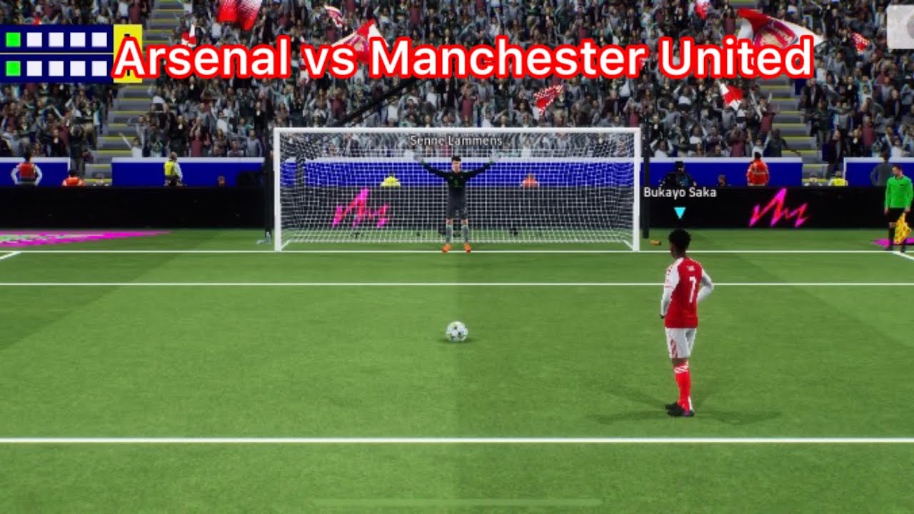 🔴 Захватывающая серия пенальти ⚽️🔥 | Арсенал против Манчестер Юнайтед