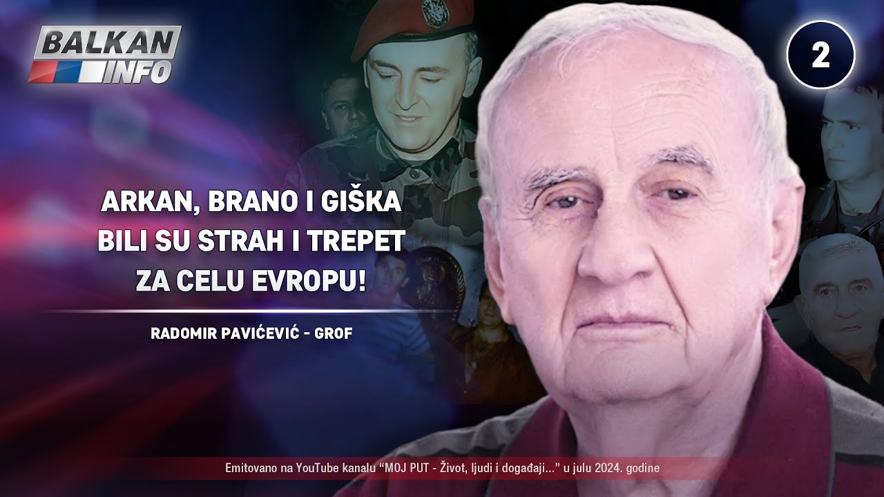 INTERVJU: Radomir Pavićević - Arkan, Brano i Giška su bili strah i trepet za celu Evropu (15.7.2024)