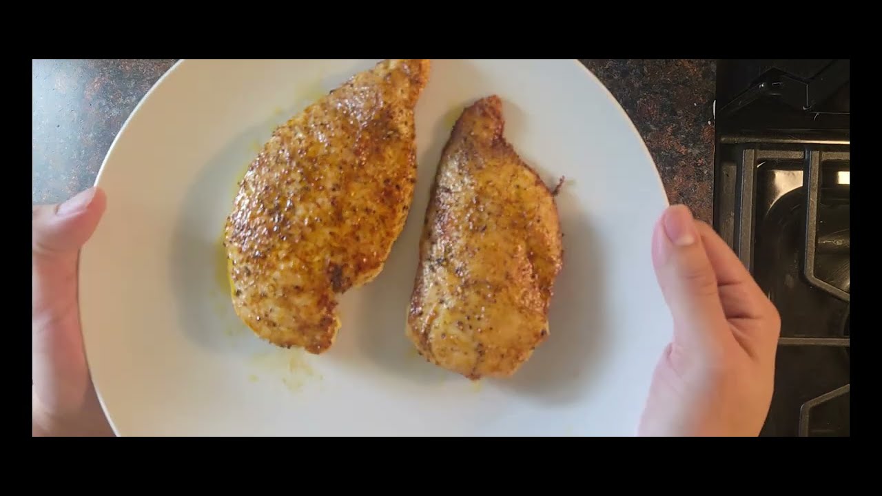 This is how I make chicken and fries